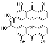 CAS 登录号：641-12-3, 番泻甙元 A