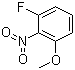 3-氟-2-硝基苯甲醚分子结构 (CAS 641-49-6)