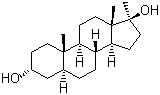 CAS # 641-82-7, 17b-Methyl-5a-androstane-3a,17b-diol, 17-Methyl-5alpha-androstan-3alpha,17beta-diol, 17alpha-Methyl-5alpha-androstan-3alpha,17beta-diol