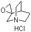 structure of CAS# 64168-68-9, 螺[1-氮杂双环[2.2.2]辛烷-3,2'-环氧乙烷] 盐酸盐