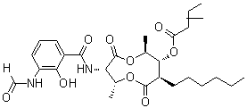 CAS # 642-15-9, Antimycin A1, 1,5-Dioxonane butanoic acid deriv.