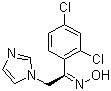 structure of CAS# 64211-06-9, (Z)-2'-(1H-咪唑-1-基)-2,4-二氯苯乙酮肟