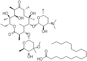 structure of CAS# 643-22-1, Erythromycin stearate