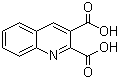 CAS # 643-38-9, 2,3-Quinoline dicarboxylic acid, Quinoline-2,3-dicarboxylic acid