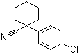 structure of CAS# 64399-28-6, 1-(4-氯苯基)-1-环己烷甲腈