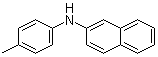 structure of CAS# 644-16-6, N-(对甲苯基)-2-萘胺