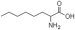structure of CAS# 644-90-6, (+/-)-2-氨基辛酸