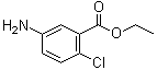 CAS # 64401-55-4, 5-Amino-2-chlorobenzoic acid ethyl ester, Ethyl 3-amino-6-chlorobenzoate, Ethyl 5-amino-2-chlorobenzoate