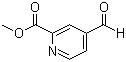 structure of CAS# 64463-46-3, 4-甲酰基吡啶-2-羧酸甲酯