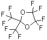 CAS # 64499-64-5, 4,4,5,5-Tetrafluoro-2,2-bis(trifluoromethyl)-1,3-dioxolane