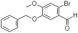 CAS 登录号：6451-86-1, 2-溴-4-甲氧基-5-苄氧基苯甲醛