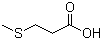 structure of CAS# 646-01-5, 3-(甲硫基)丙酸