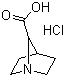 structure of CAS# 646055-94-9, 1-氮杂双环[2,2,1]庚烷-7-羧酸盐酸盐