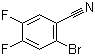 structure of CAS# 64695-82-5, 4,5-二氟-2-溴苯腈