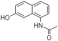 CAS # 6470-18-4, 1-Acetamido-7-hydroxynaphthalene, 1-Acetamido-7-naphthol, 1-Acetylamino-7-naphthol