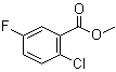 structure of CAS# 647020-63-1, 2-Chloro-5-fluorobenzoic acid methyl ester
