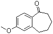 structure of CAS# 6500-65-8, 2-甲氧基苯并环庚-5-酮