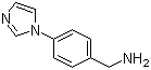structure of CAS# 65113-25-9, 4-(1-咪唑基)苯甲胺