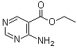structure of CAS# 65195-35-9, 4-氨基嘧啶-5-羧酸乙酯