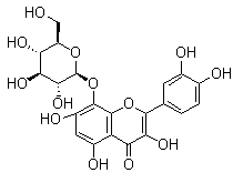 structure of CAS# 652-78-8, 棉花皮甙