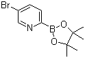 structure of CAS# 652148-98-6, 5-溴吡啶-2-硼酸频哪醇酯