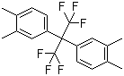 structure of CAS# 65294-20-4, 2,2-Bis(3,4-dimethylphenyl)hexafluoropropane