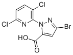 3-溴-1-(3,6-二氯吡啶-2-基)-1H-吡唑-5-羧酸分子结构 (CAS 652980-08-0)