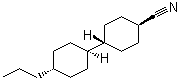 CAS 登录号：65355-35-3, 4-丙基-4'-氰基-反式-1,1'-联环己烷
