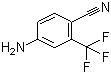 CAS # 654-70-6, 4-Amino-2-(trifluoromethyl)benzonitrile, 5-Amino-2-cyanobenzotrifluoride