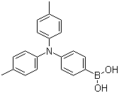 CAS 登录号：654067-65-9, B-4-[双(4-甲基苯基)氨基]苯基]硼酸