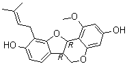 CAS 登录号：65428-13-9, 1-甲氧基菜豆素