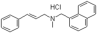 structure of CAS# 65473-14-5, 盐酸萘替芬