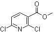 structure of CAS# 65515-28-8, 2,6-Dichloronicotinic acid methyl ester