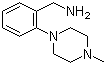 structure of CAS# 655256-68-1, 1-[2-(4-甲基-1-哌嗪)苯基]甲胺