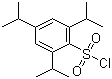 structure of CAS# 6553-96-4, 2,4,6-Triisopropylbenzenesulfonyl chloride