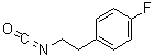 structure of CAS# 65535-53-7, 4-Fluorophenethyl isocyanate