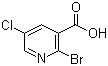 structure of CAS# 65550-79-0, 2-溴-5-氯烟酸