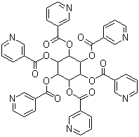 CAS 登录号：6556-11-2, 肌醇烟酸酯, 烟酸肌醇酯