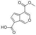 CAS 登录号：65597-44-6, Cerberic acid, 环戊并[c]吡喃-4,7-二羧酸 4-甲酯