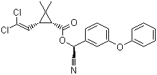 CAS 登录号：65731-84-2, 高效氯氰菊酯