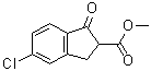 CAS 登录号：65738-56-9, 5-氯-1-氧代茚满-2-羧酸甲酯