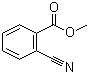 CAS 登录号：6587-24-2, 2-氰基苯甲酸甲酯, 邻氰基苯甲酸甲酯