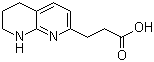 structure of CAS# 658712-81-3, 5,6,7,8-四氢-1,8-萘啶-2-丙酸