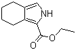 4,5,6,7-Tetrahydro-2H-isoindole-1-carboxylic acid ethyl ester molecular structure (CAS 65880-17-3)