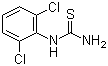 N-(2,6-Dichlorophenyl)thiourea molecular structure (CAS 6590-91-6)