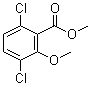 CAS 登录号：6597-78-0, 2-甲氧基-3,6-二氯苯甲酸甲酯, 麦草畏甲酯