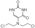 CAS 登录号：66-75-1, 5-[双(2-氯乙基)氨基]-2,4(1H,3H)-嘧啶二酮