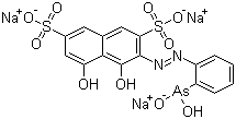 structure of CAS# 66019-20-3, 偶氮胂 I