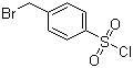 structure of CAS# 66176-39-4, 4-Bromomethylbenzenesulfonyl chloride