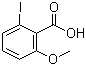 structure of CAS# 66195-39-9, 2-Iodo-6-methoxybenzoic acid